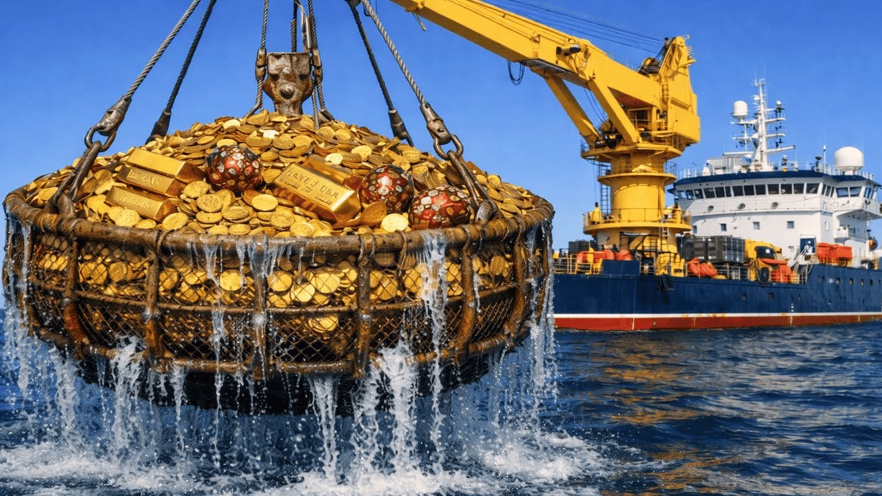 We Opened a Safe 300 Feet Underwater 😱 | Gold Bars Inside | Deep Sea Treasure Hunt Discovery