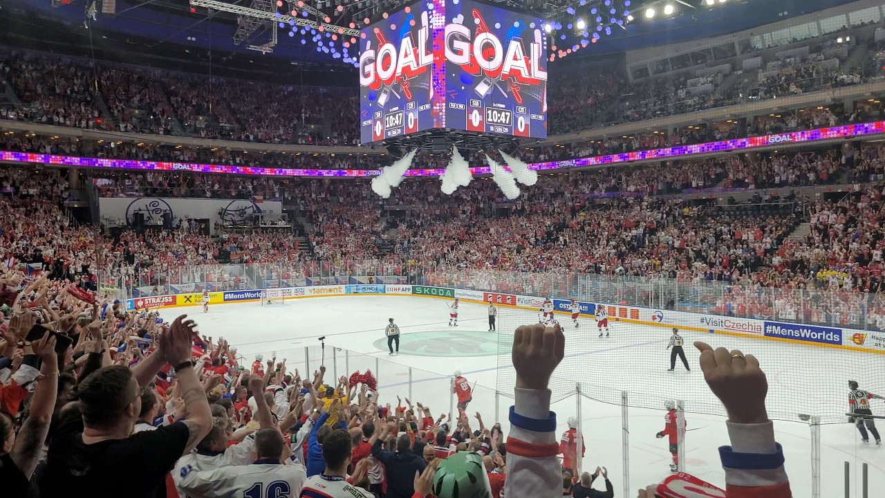 Atmosphere at the Final Game IIHF World Championship 2024: Czech Republic vs. Switzerland