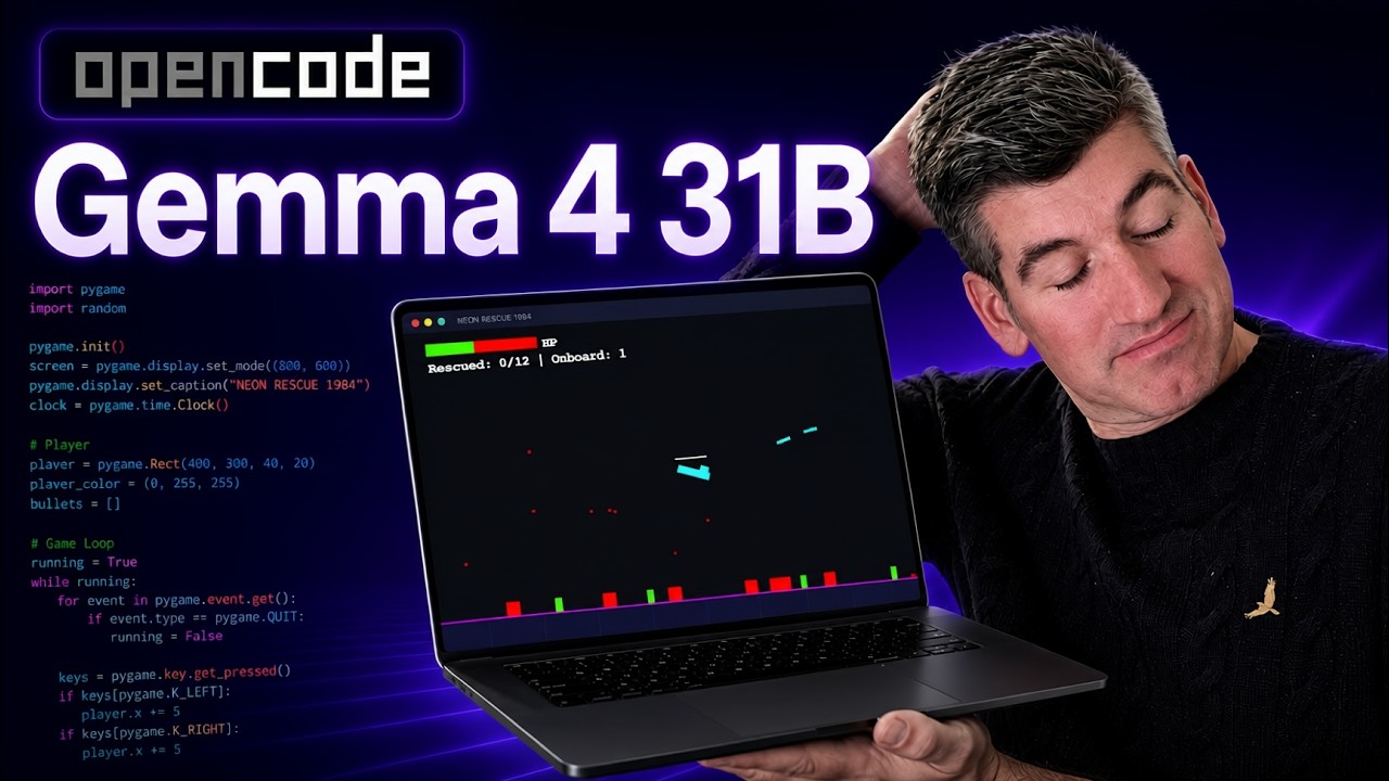 Testing Gemma 4 31B with OpenCode