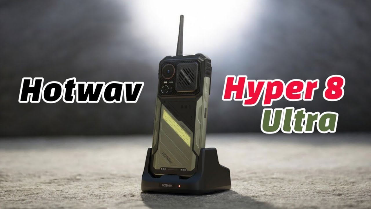 HOTWAV Hyper 8 Ultra Walkie-talkie  - The walkie talkie rugged android phone revolution. 