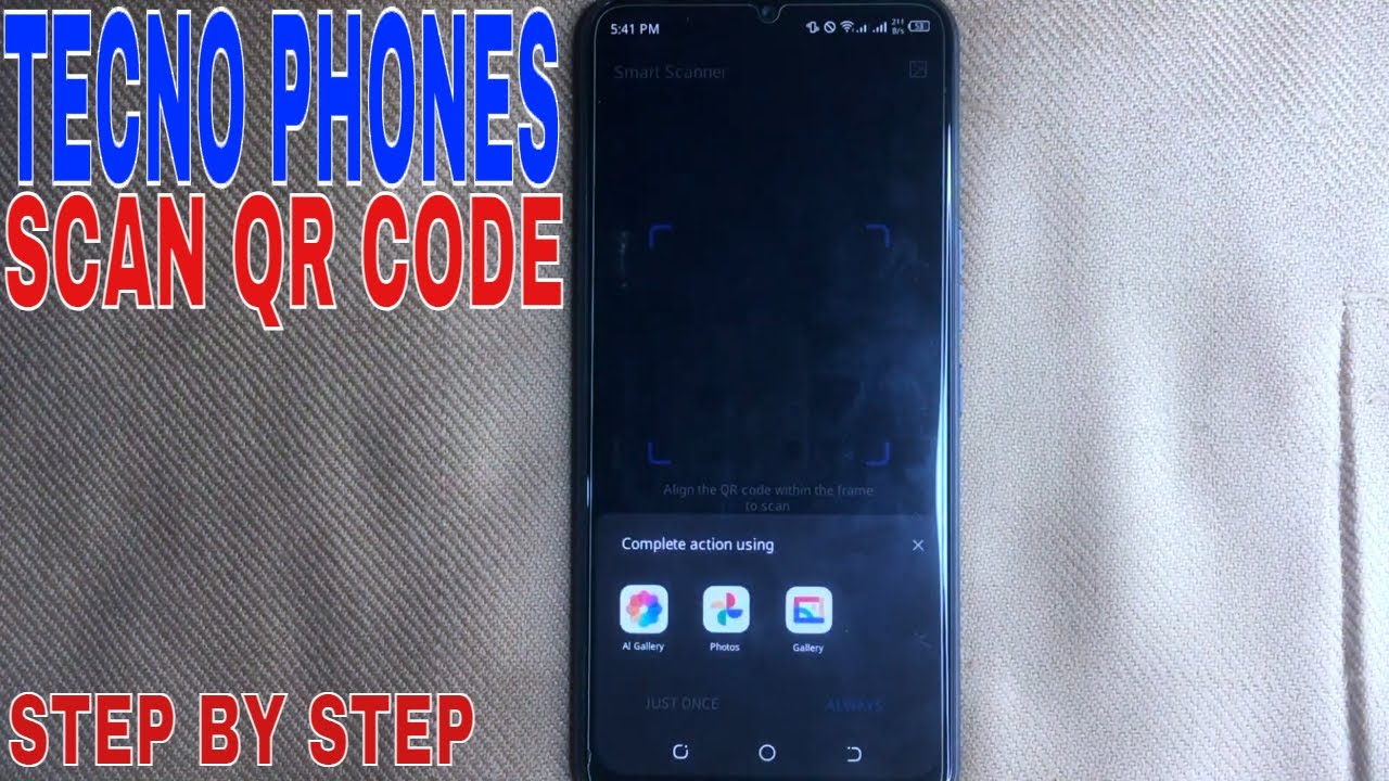 ✅ Как сканировать QR-код на телефонах Tecno 🔴
