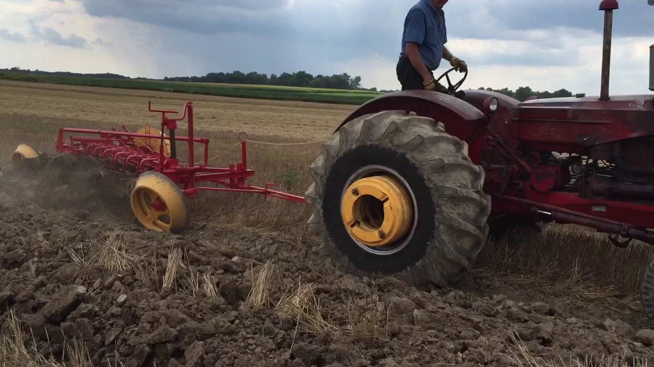 Massey Harris 555 Diesel and disc plow