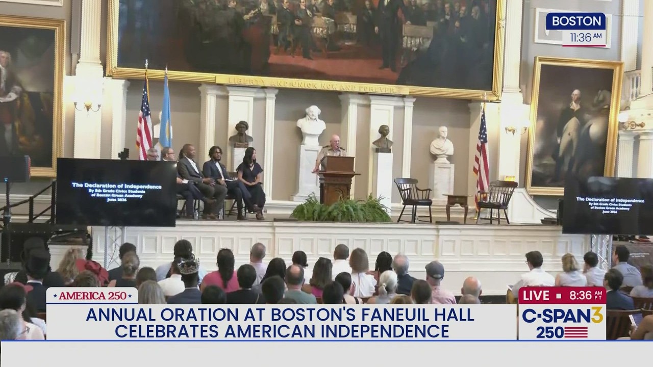 America 250: Boston Independence Day Oration