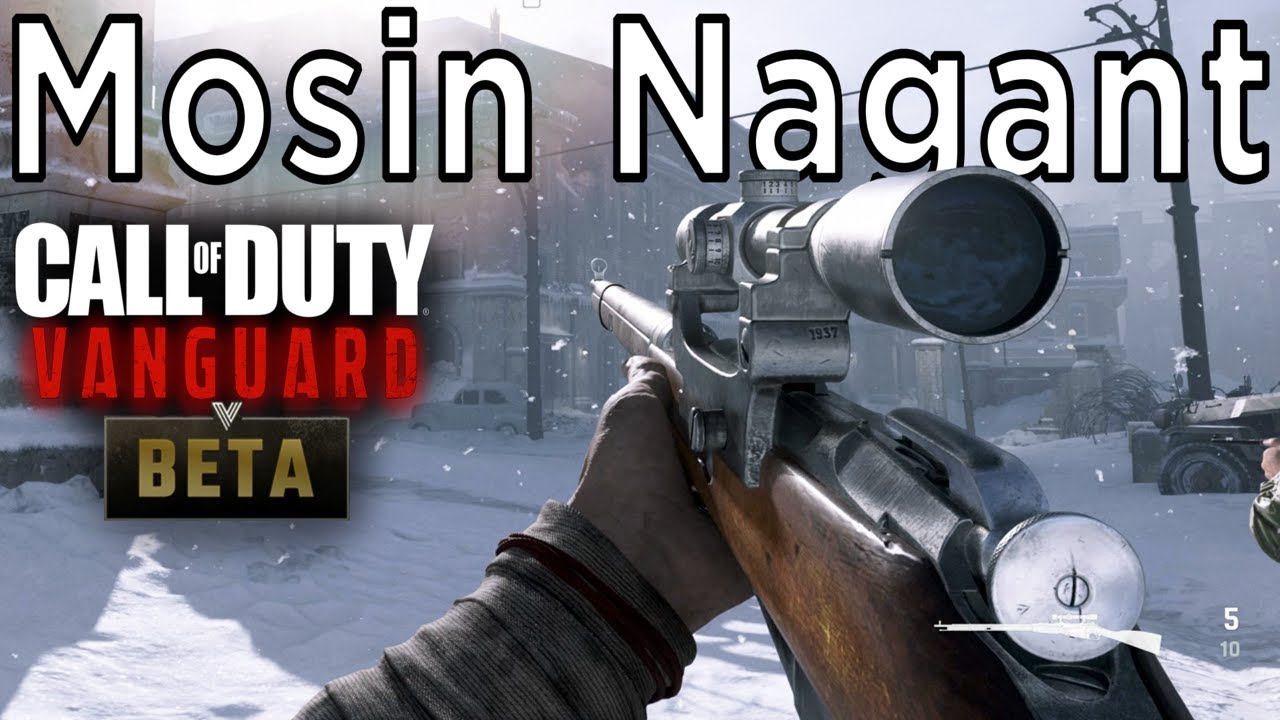 Mosin Nagant M1891/30 (3-Line Rifle) Gameplay | Call of Duty Vanguard Beta (PS5)
