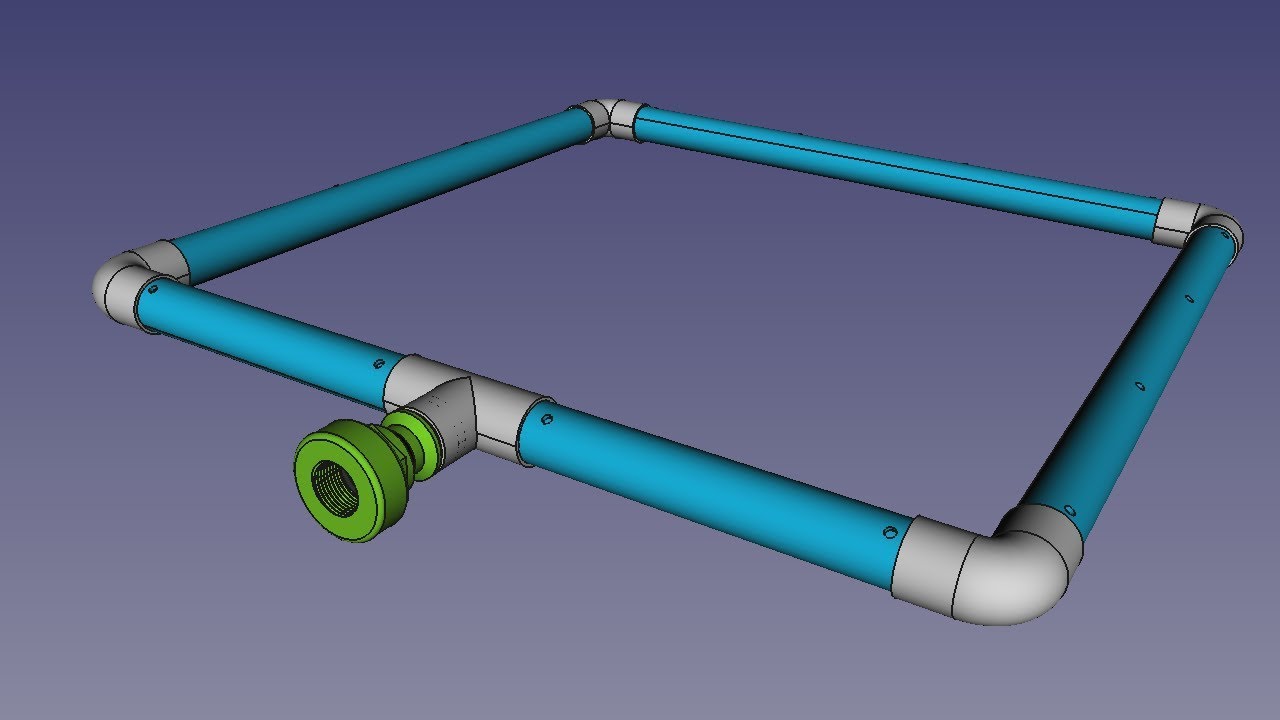 Freecad course - Sprinkler