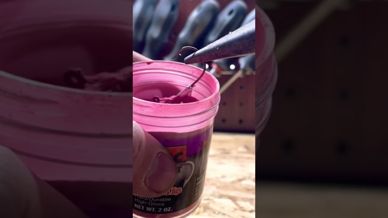 DIY Paint your own jigs save 💰- tips and tricks!