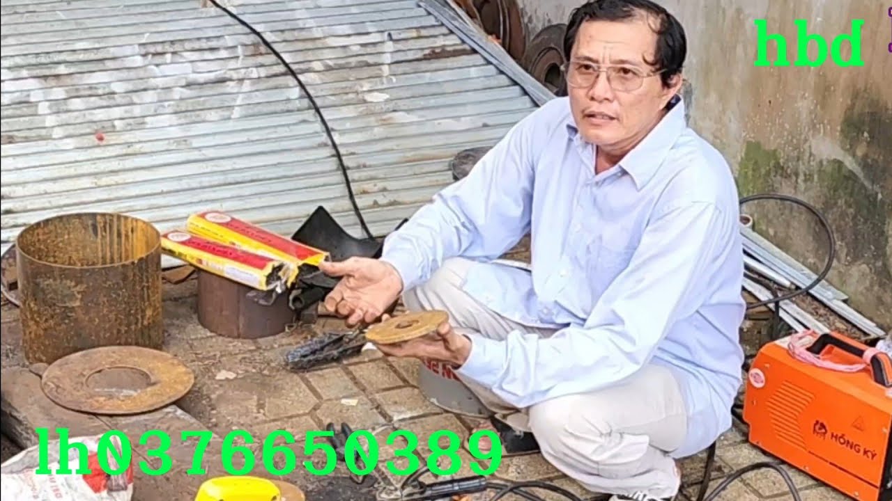 Hướng dẫn làm bếp dầu thải phi 140  #hbdt