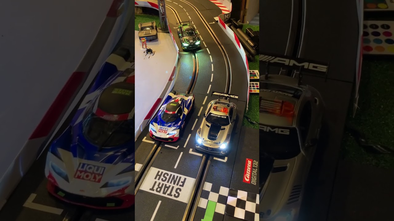 Carrera Digital 132 3 Car GT Slot Car Race! PREVIEW #tojuracing #digitalslotcar #racingcar