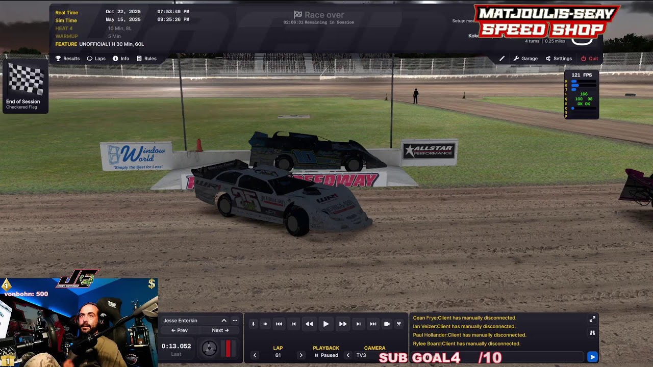 Гонка серии Super Late Model Money #8
