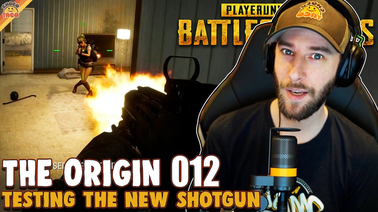 *Briefly* Testing the ORIGIN, PUBG's New 012 Slug Shotgun ft Quest, Reid, & HollywoodBob - chocoTaco