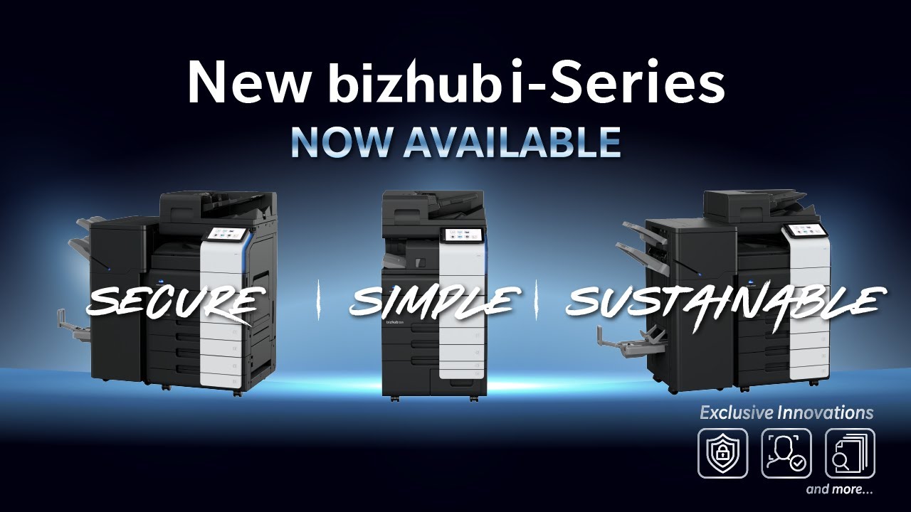 Konica Minolta | The New bizhub i-Series
