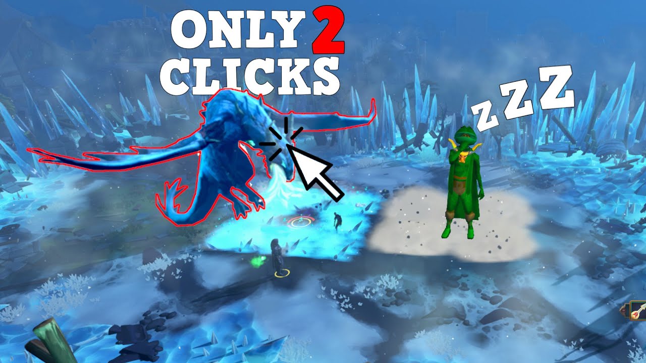 Defeat Vorkath with only 2 Clicks | Runescape 3