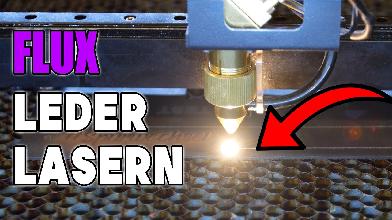 Ziegenleder 🐐 Gravieren und Schneiden mit FLUX Laser?