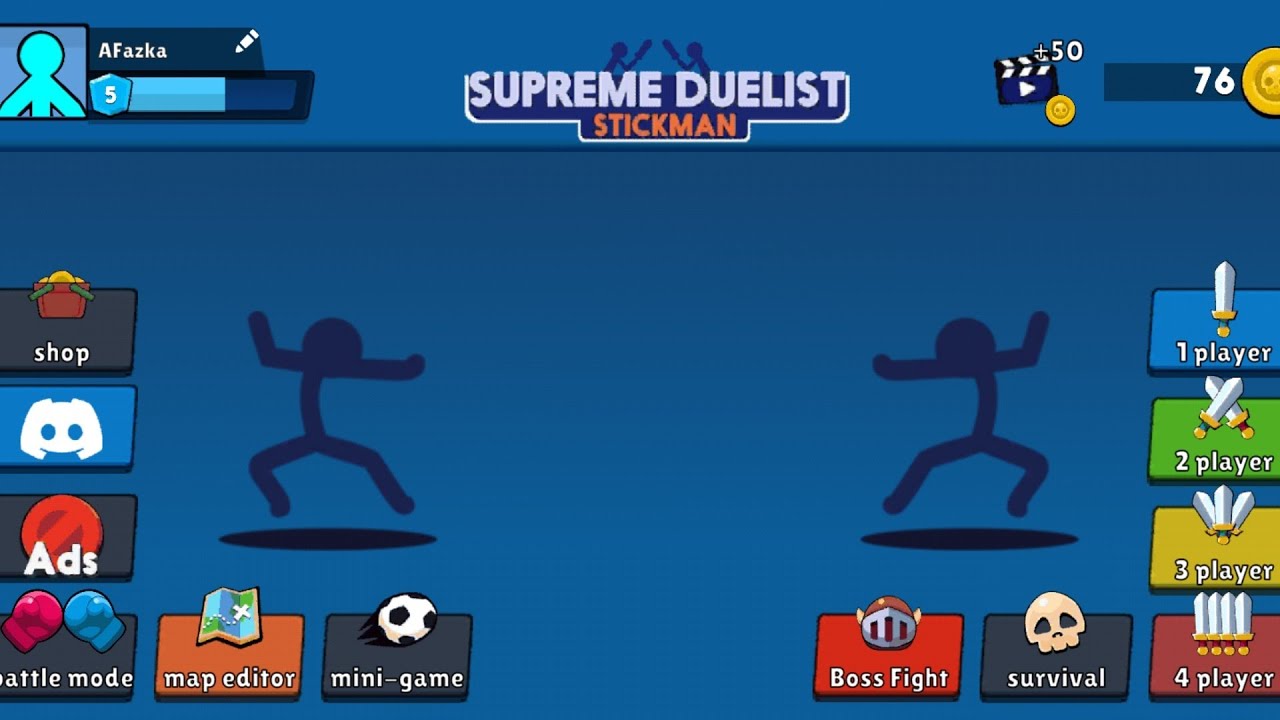 main game stickman duelist sama kafa channel official