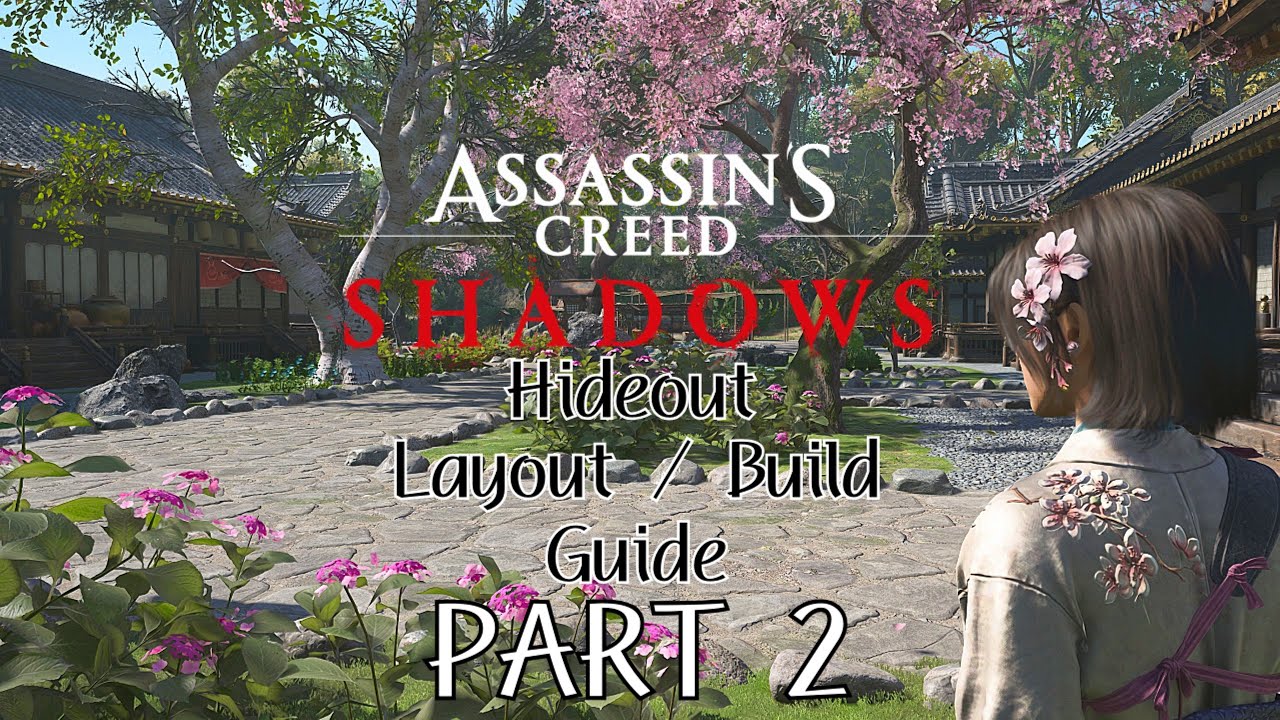 Assassin's Creed Shadows - EASY Hideout Layout/Build Guide PART 2!