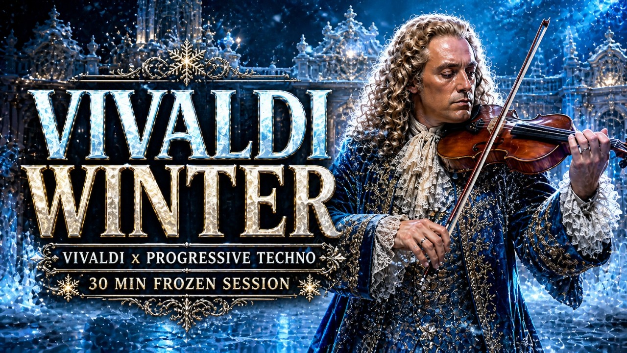 Vivaldi x Progressive Techno | Winter Reimagined | 30 Min Frozen Session