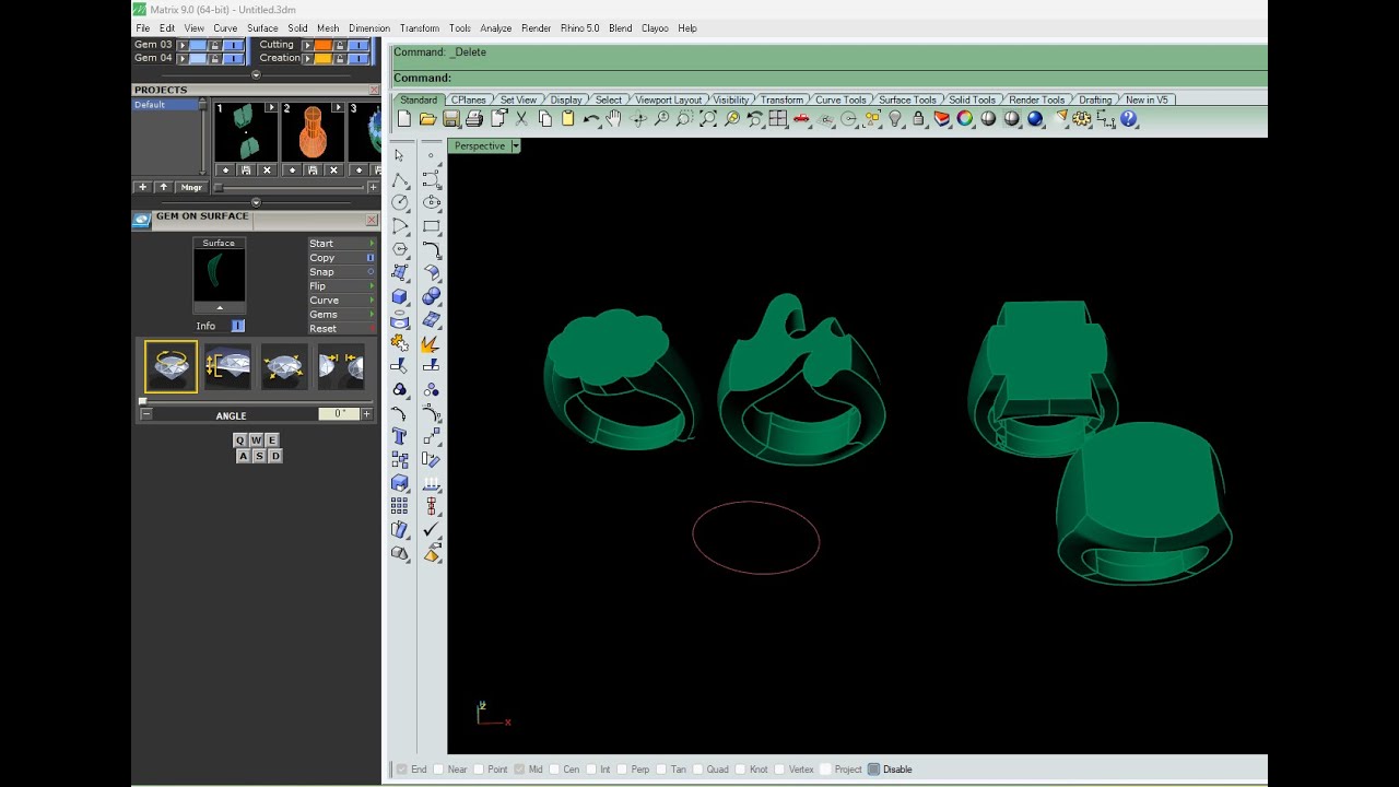 How to make a signet ring in matrix 9.0 | kaise banaye