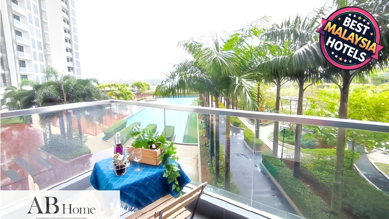 ABHOME (Fountain Suite) Green Haven #PooL View #JB | Johor Bahru, Malaysia | Hotel Review 🏩