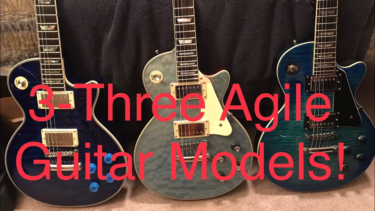 Three Agile Guitar’s 3000, AL3200, AL3010! Are they any good and which one do you like?