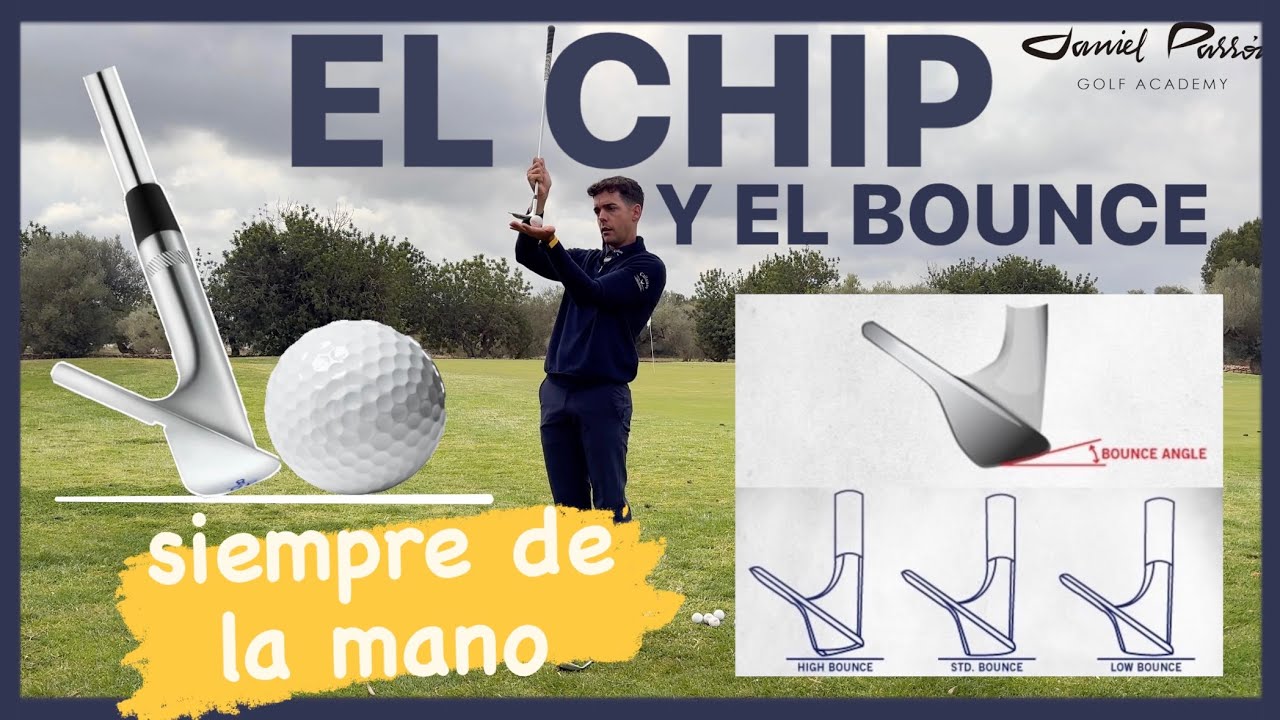 MASTERCLASS de CHIP - El USO del BOUNCE [Parte I de II] #golf