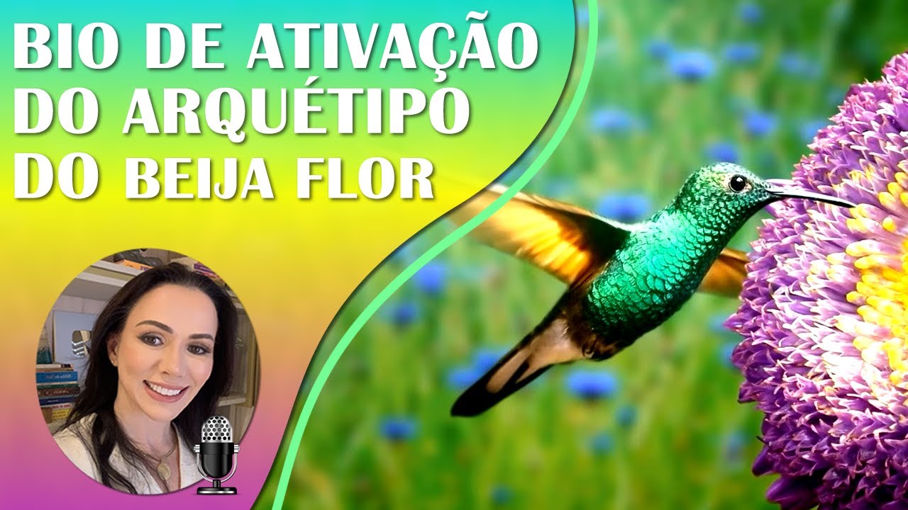 🌺Arquétipo do Beija-Flor: Animal de Poder | Cura Interior, Amor, Criatividade e Alegria | Com 852Hz✨
