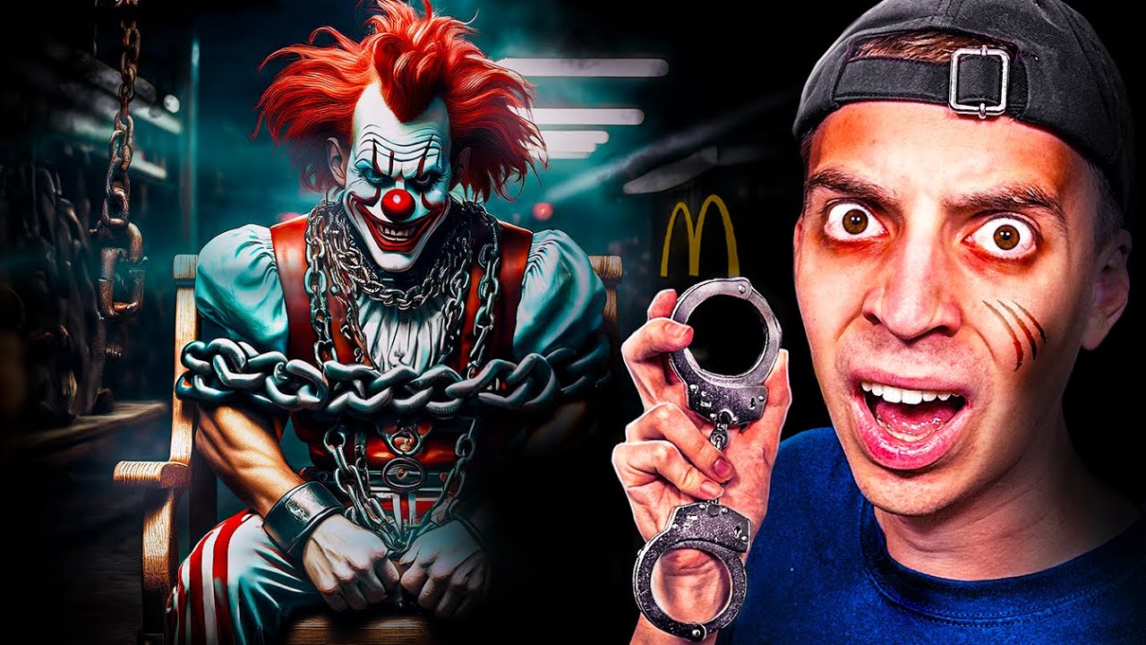 HORROR CLOWN GEFANGEN fürs MUSIKVIDEO! 😳🤡 (geht schief)