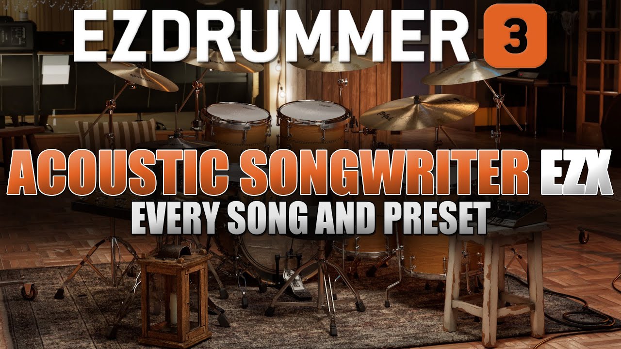EZdrummer 3's Acoustic Songwriter EZX | Complete Overview