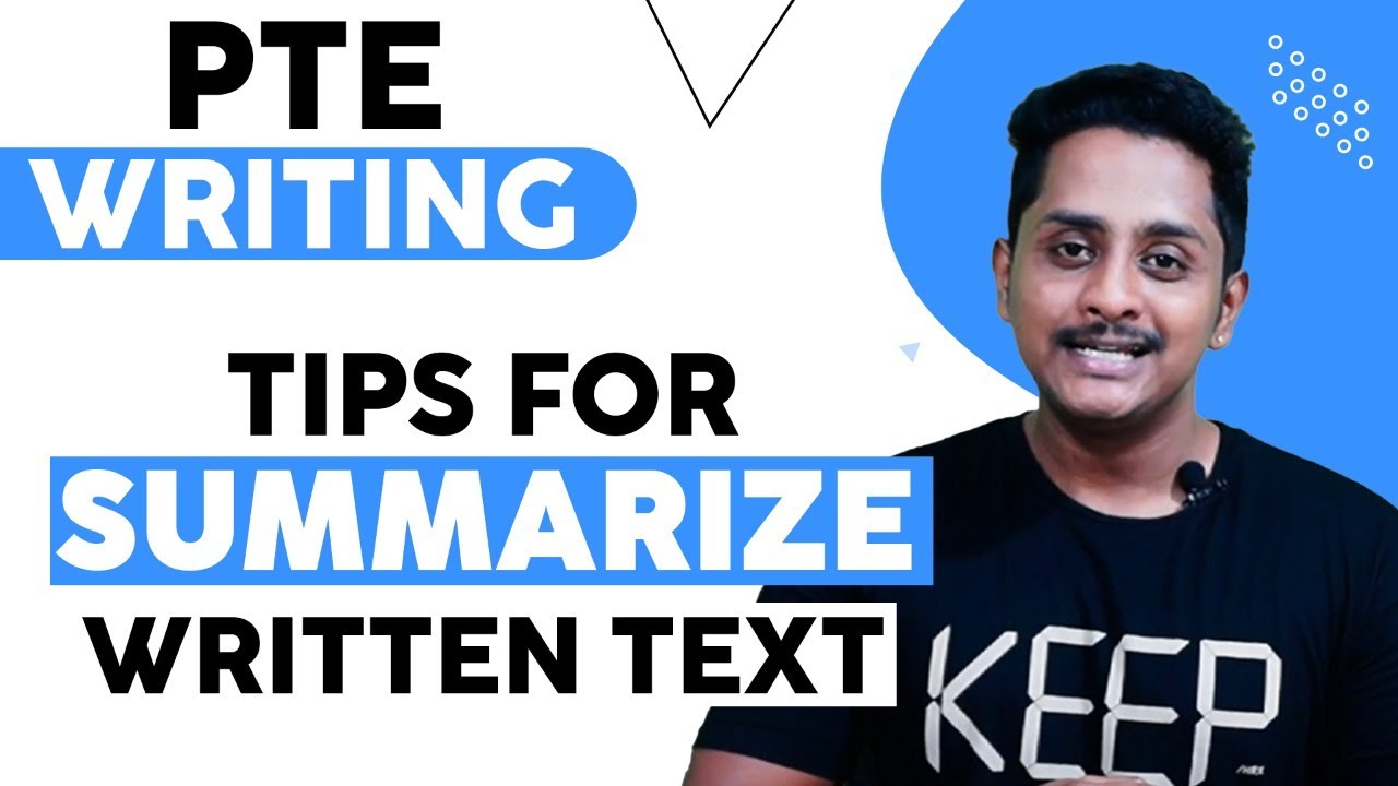 Tips for summarize written text | PTE WRITING