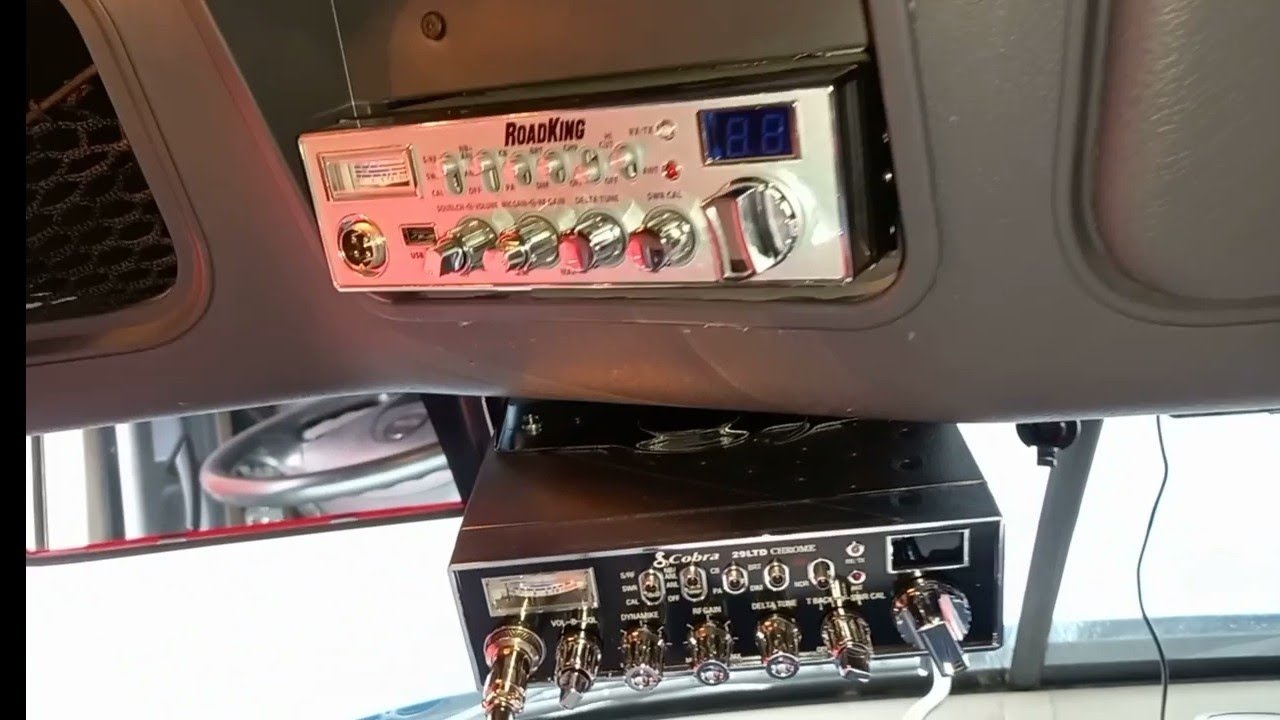instalación de (CB) radio de banda civil (
