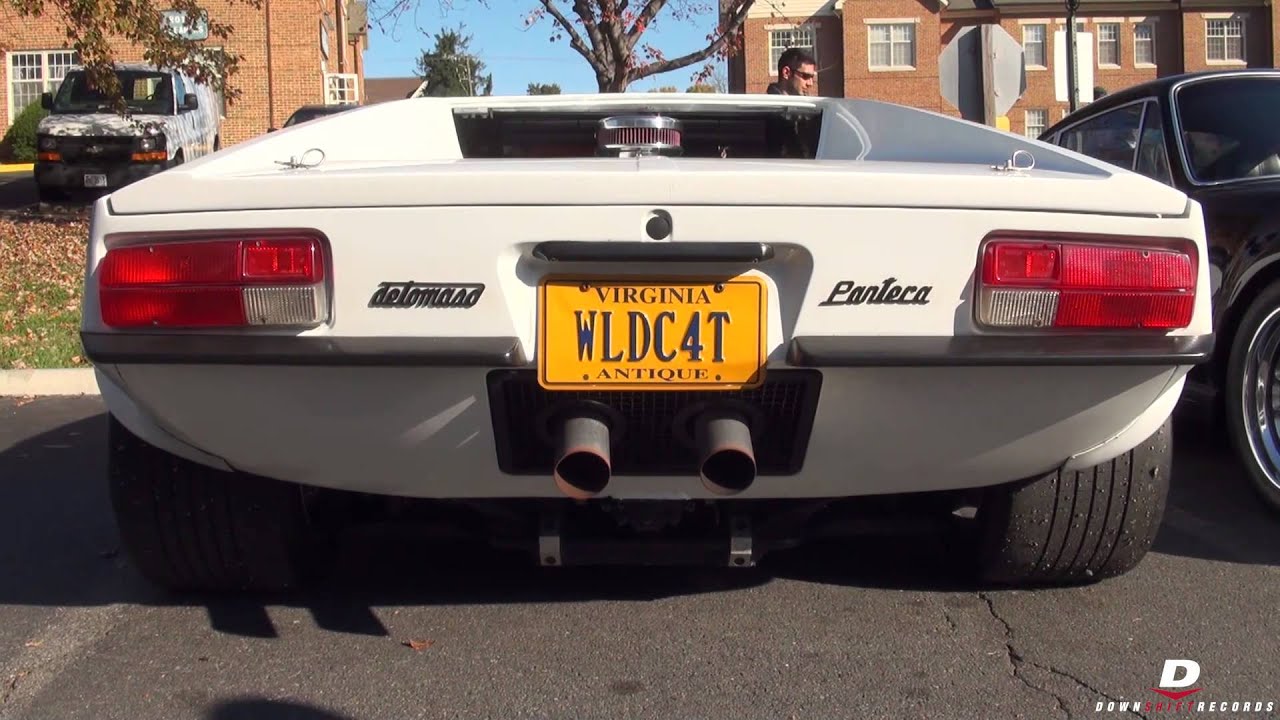 INSANE 700HP De Tomaso Pantera - Rev // Sound