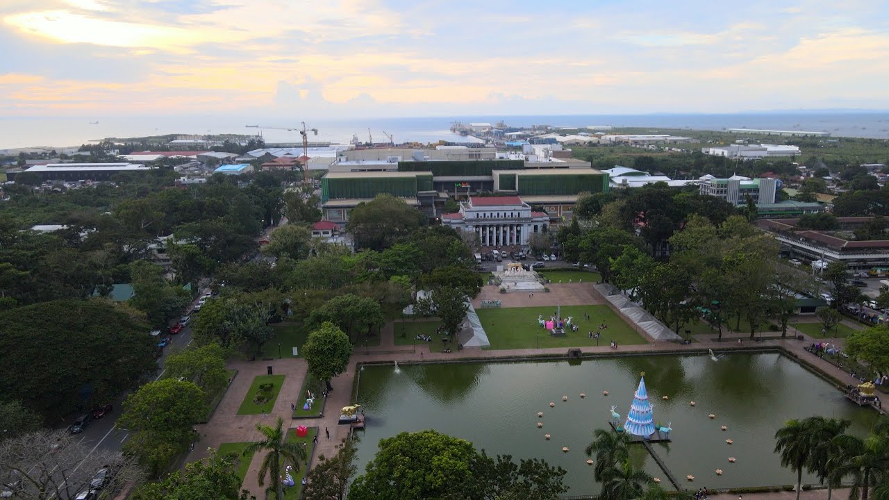 A drone flight over part of Bacolod City - Philippines - December 2022