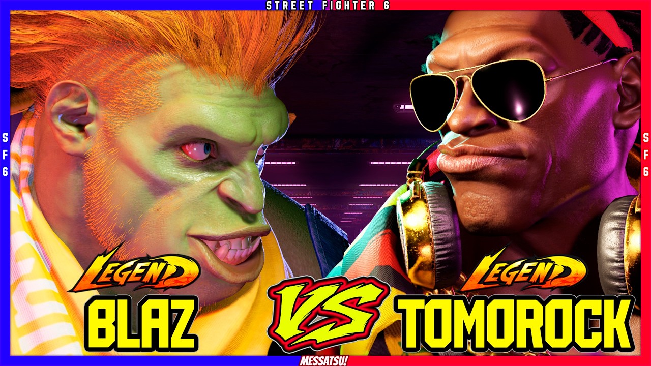 SF6 Blaz (Blanka) VS Tomorock (Dee Jay)💥Messatsu!💥スト6💥Street fighter 6
