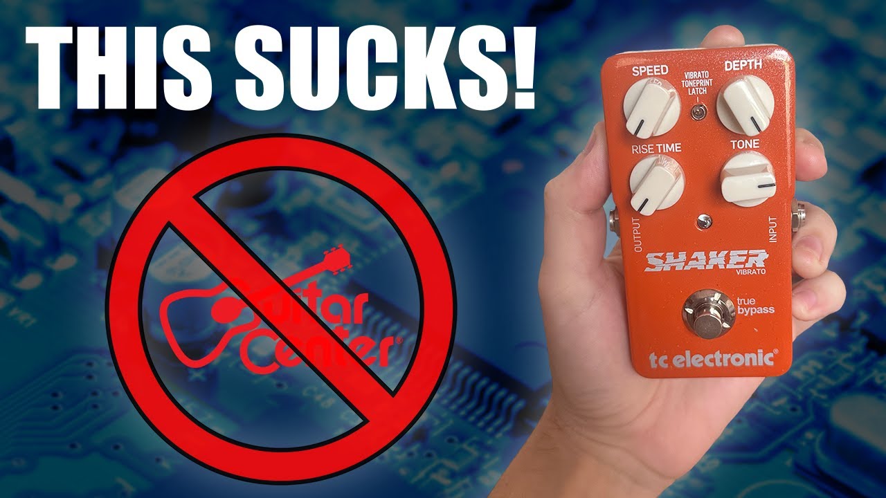 Repairing BROKEN Pedal From GUITAR CENTER! (TC Electronic Shaker Vibrato)