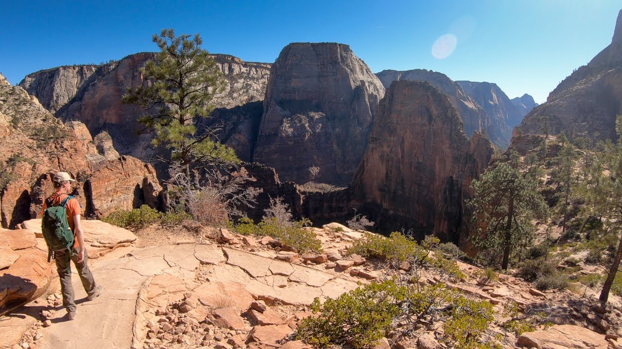 Zion West Rim trail