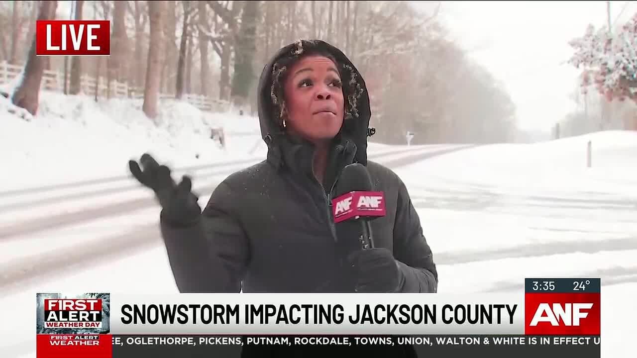 Snowstorm impacting Jackson County