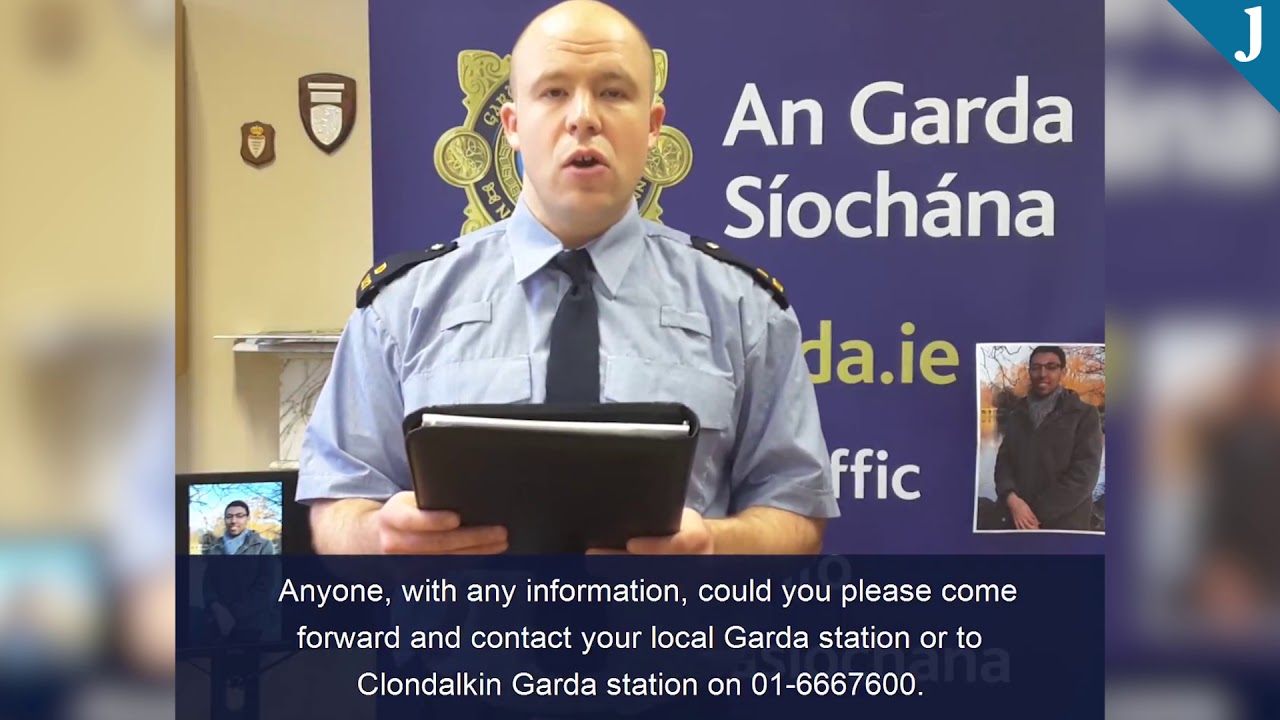 Garda renew appeal for missing Brazilian man Caique Trindade De Oliveira