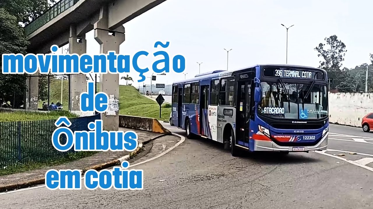 terminal metropolitano de Cotia movimentação de ônibus em cotia #bus #mercedesbenz #volkswagen