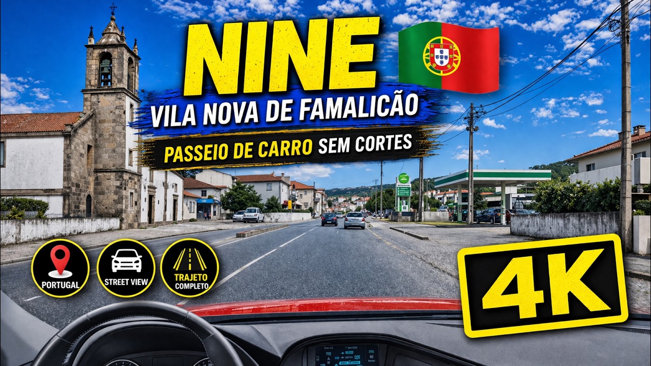NINE 4K - Freguesia de Vila Nova de Famalicão