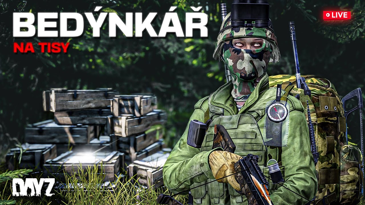 DayZ: Ukrývám BEDNY na vojenské základně TISY! | Oficiální server (CZ/SK)