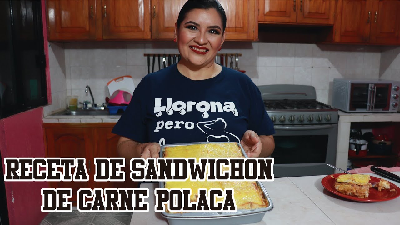 Receta de sandwichon de carne polaca
