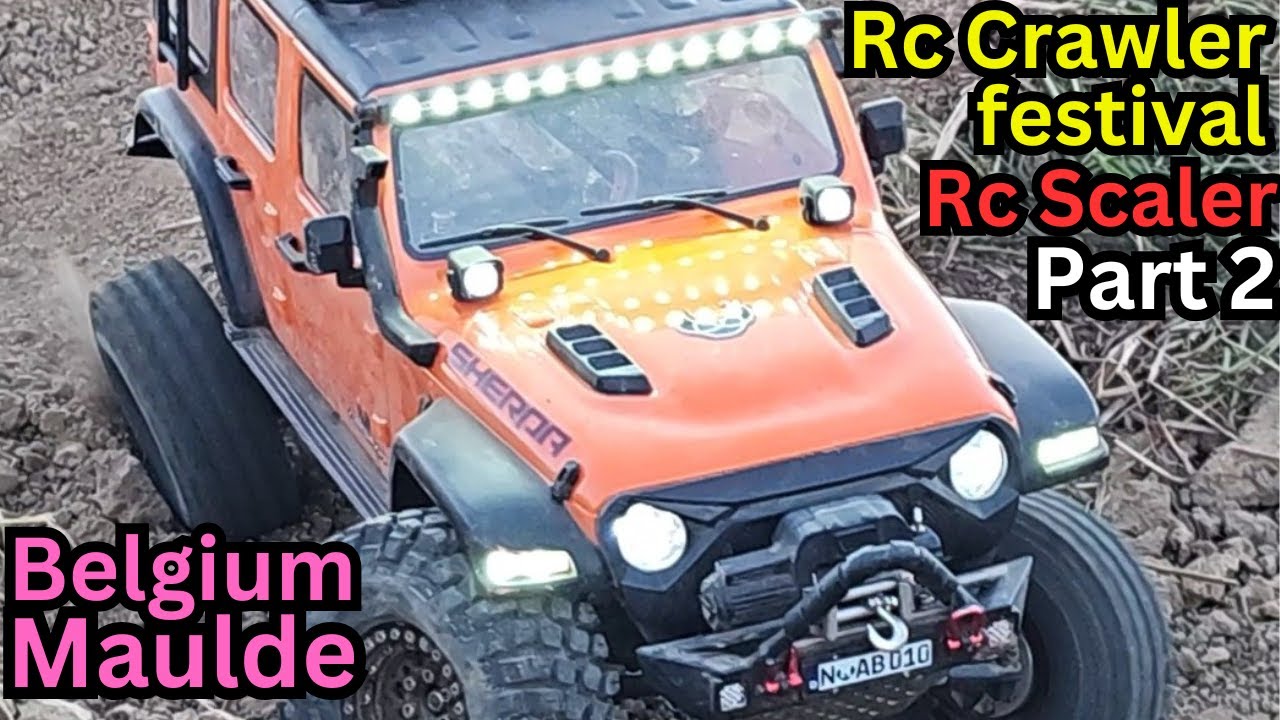 Epic RC Crawler Action at Maulde Festival 2024! 🏔️🔥 (Part 2) #RCCrawler #RC4x4 #OffroadRC #rcaction