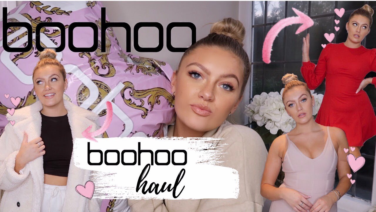 HUGE £400 NEW IN BOOHOO AUTUMN/ WINTER TRY ON HAUL!!!!! ad