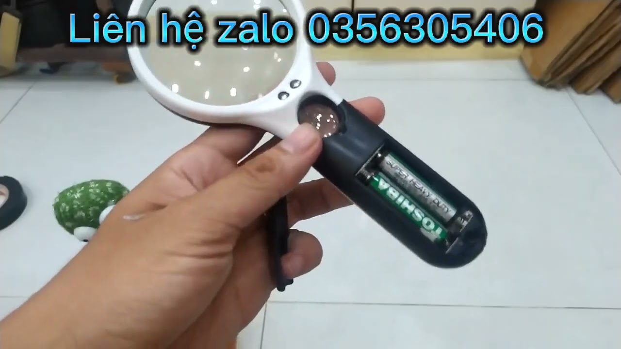 K&iacute;nh l&uacute;p c&oacute; đ&egrave;n led 6902A | Gia dụng Minh Duy