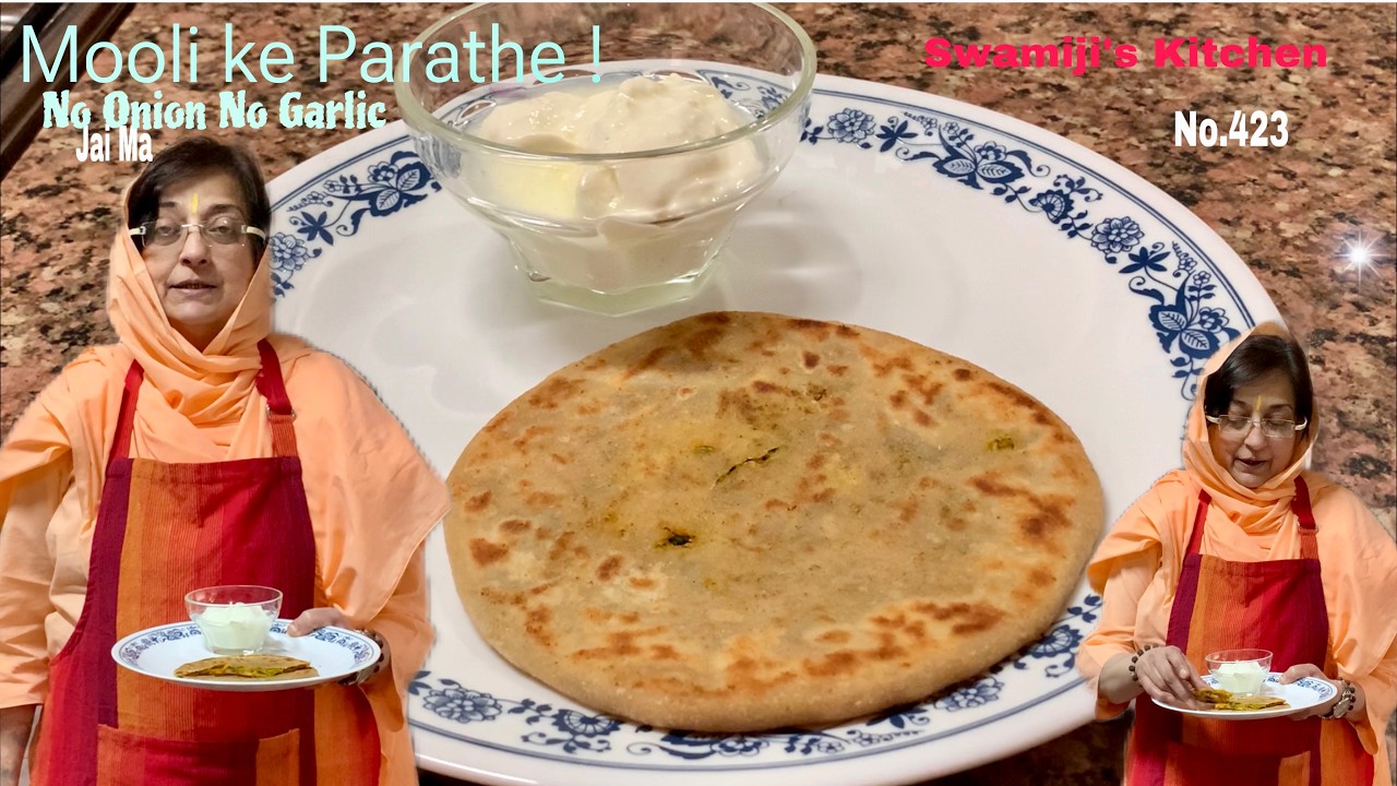 Mooli Ke Parathe ! | Paratha Series ! | No Onion No Garlic | Nityanand Cooking |  No.423