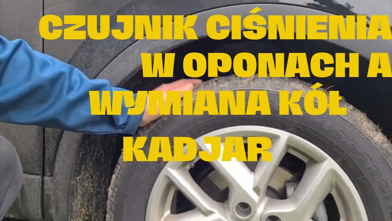 Adaptacja czujników ciśnienia w ogumieniu. Renault Kadjar 1.2