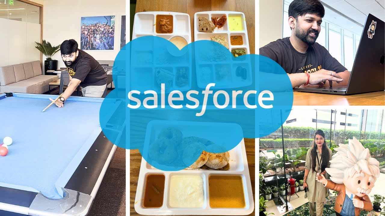 @salesforce  Hyderabad Office Tour | Day in the Life of a Data Engineer 👨&zwj;💻