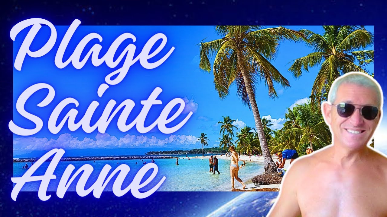 Incroyablement belle ! la plage de Sainte Anne Guadeloupe