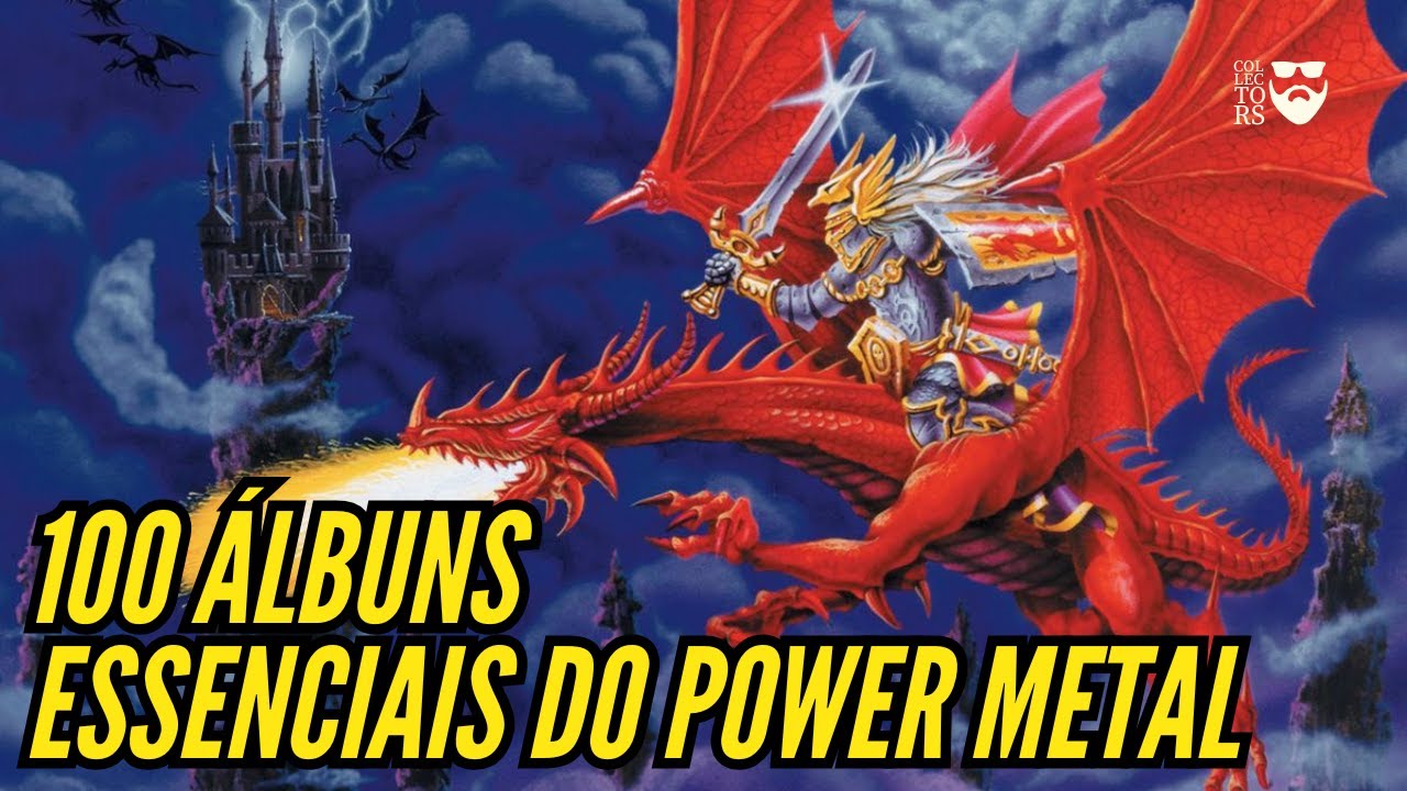 100 ÁLBUNS ESSENCIAIS do POWER METAL pela COLLECTORS ROOM