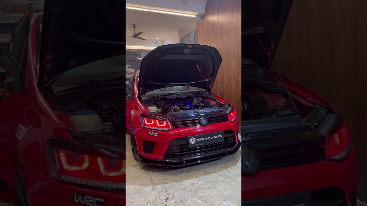 My VW Polo upgraded with Stage 2 Tune Pops & Bangs & Forge BOV‼️Modified VW Polo🔥 #modifiedcars