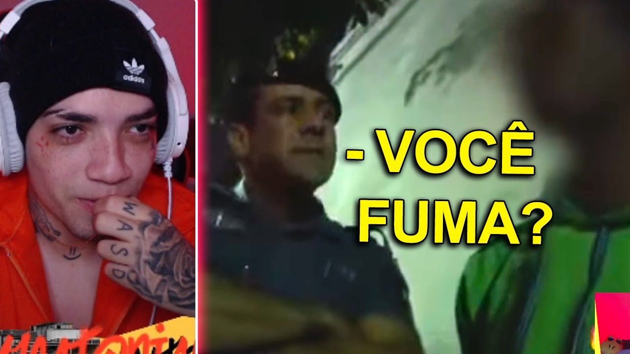 NOIA REAGINDO A ENQUADROS DA ROTA (Sgt Cavalcanti) - Aleatoriamente React